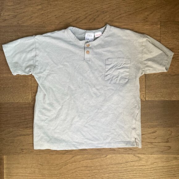 ZARA Kids Henley Shirt - Picture 3 of 4